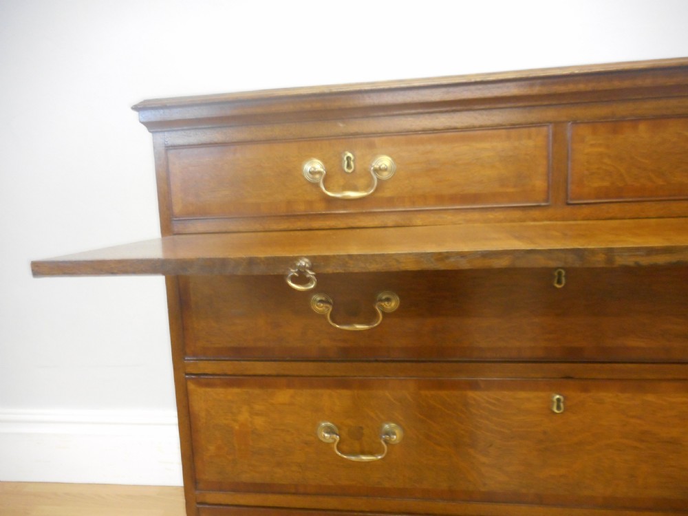 Antique Georgian Oak Chest of Drawers View V