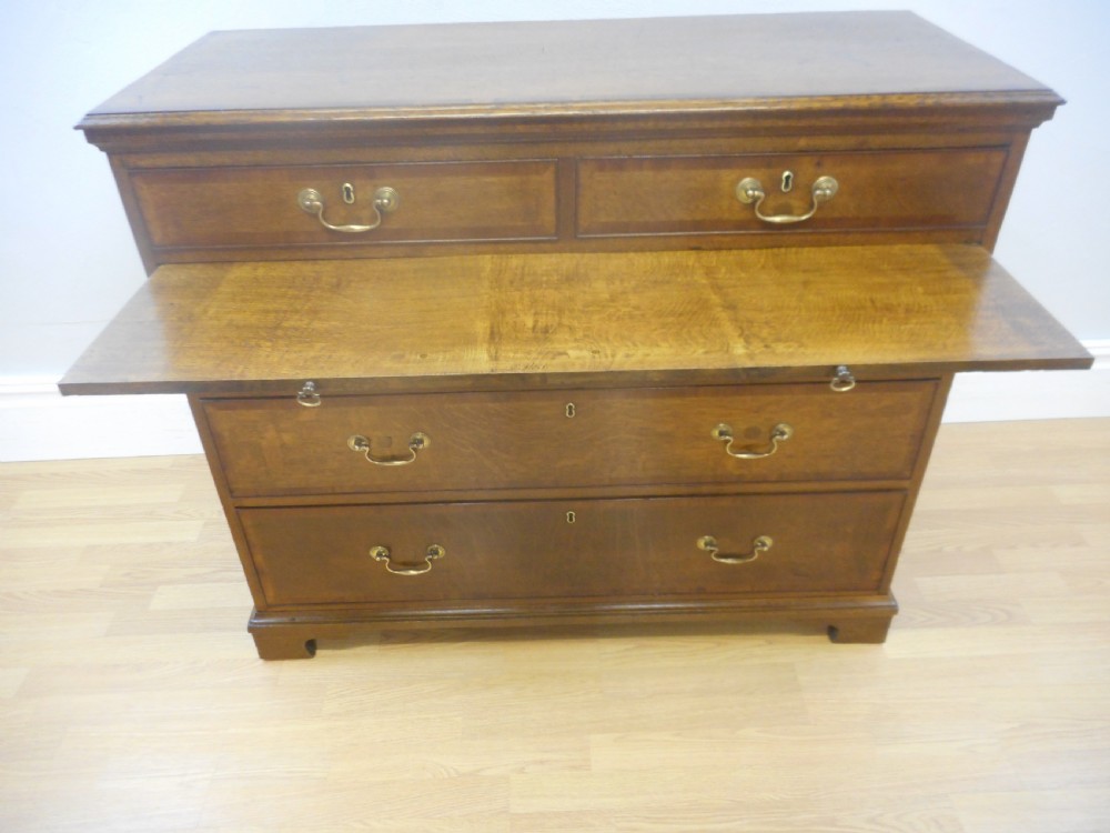 Antique Georgian Oak Chest of Drawers View VI