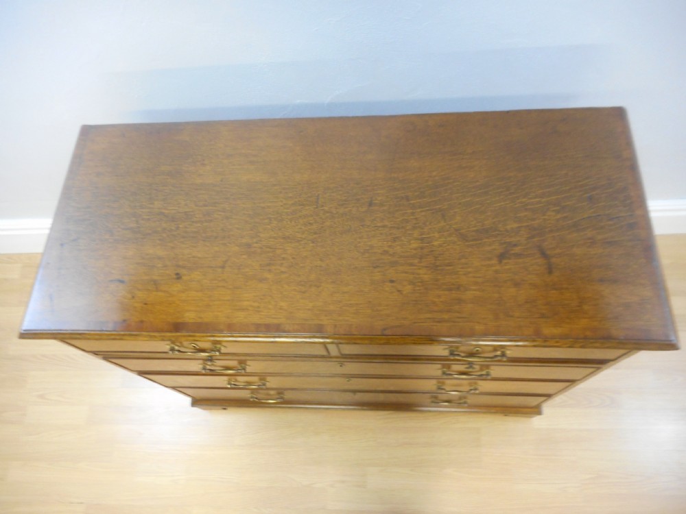 Antique Georgian Oak Chest of Drawers View VII