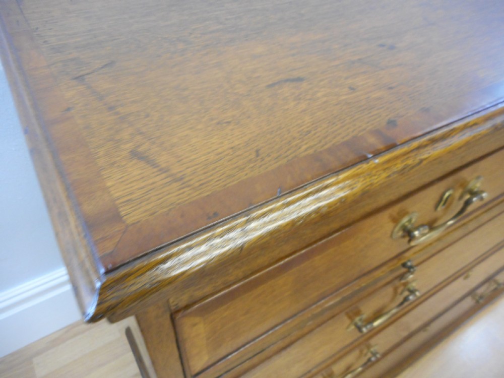 Antique Georgian Oak Chest of Drawers View VIII