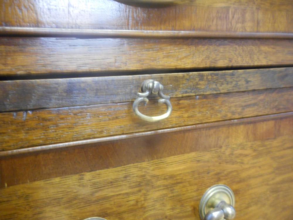 Antique Georgian Oak Chest of Drawers View X