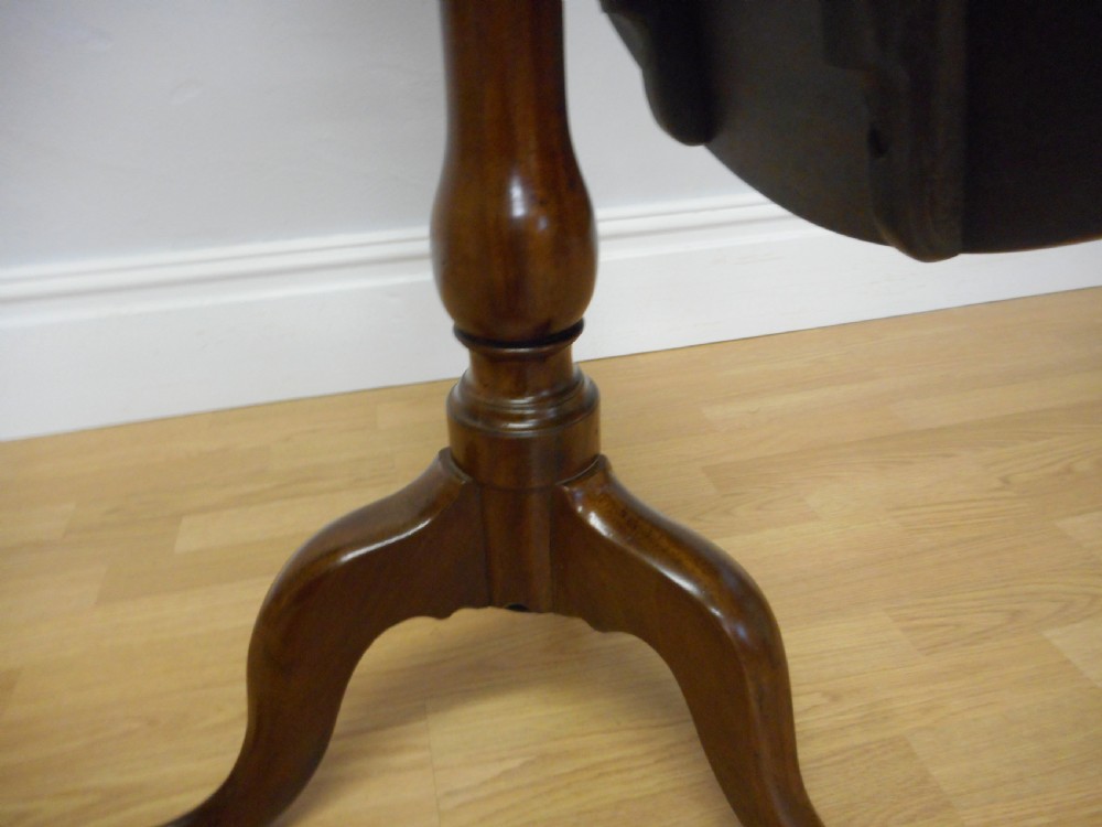 Antique Georgian Tripod Table View V