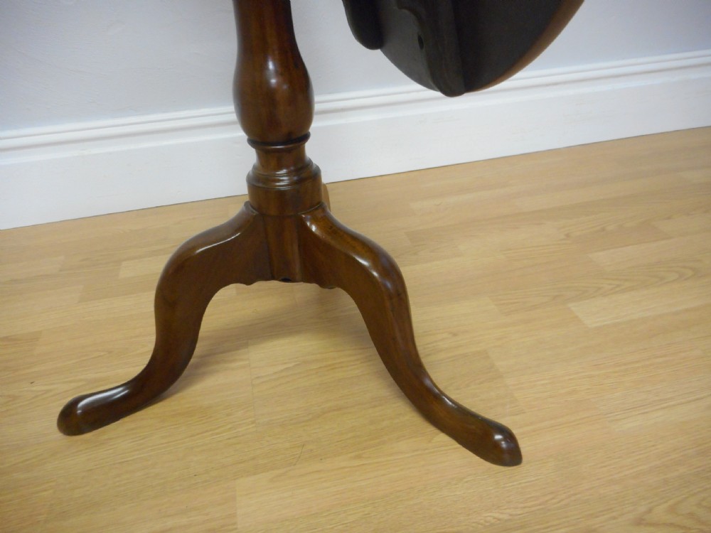 Antique Georgian Tripod Table View VI