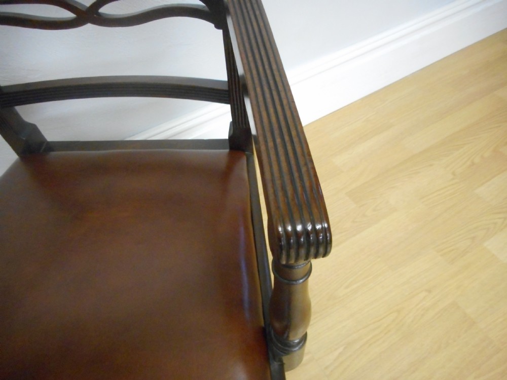 Antique Georgian Arm Chair View VII