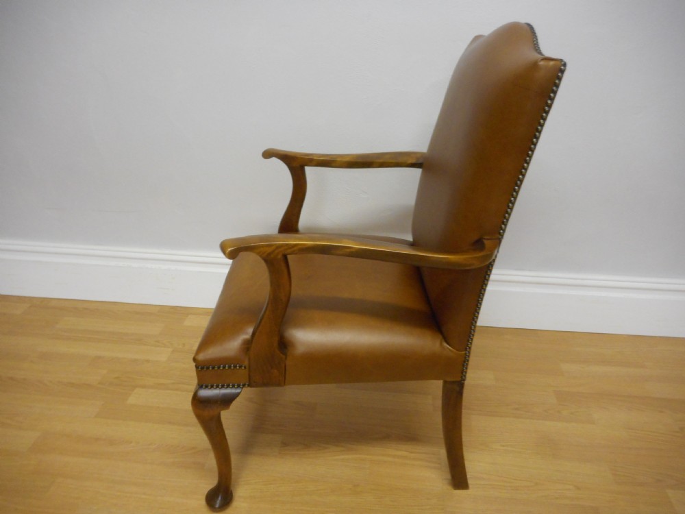 Antique Library Chair View II