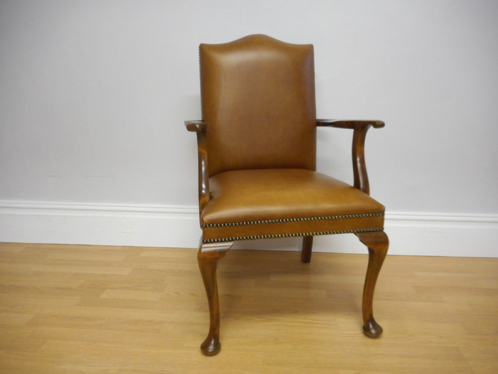 Antique Library Chair View V