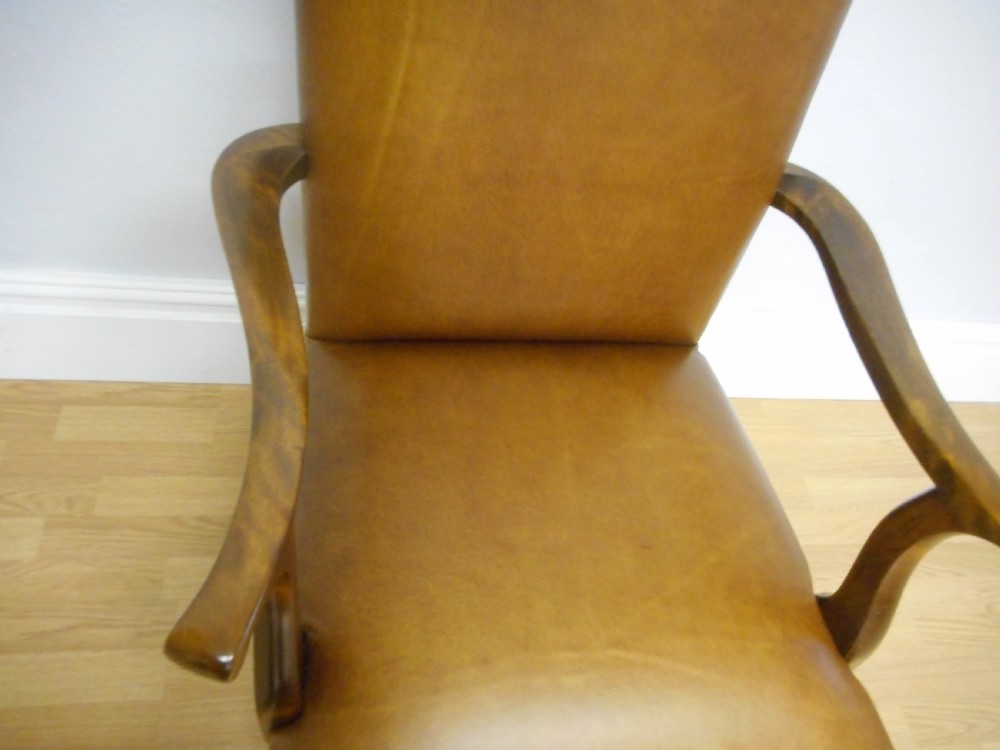 Antique Library Chair View VI