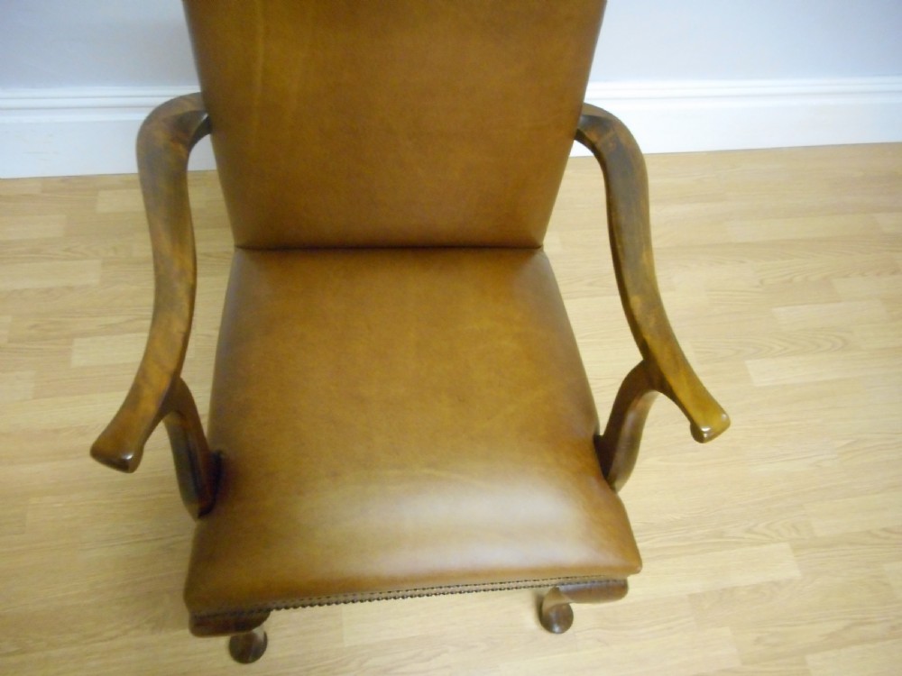 Antique Library Chair View XI