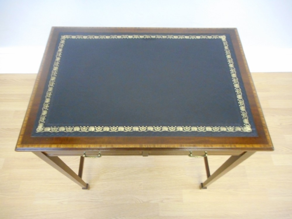 Antique Mahogany Writing Table View VII