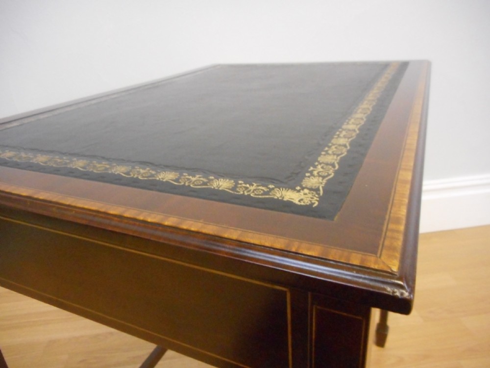 Antique Mahogany Writing Table View XI