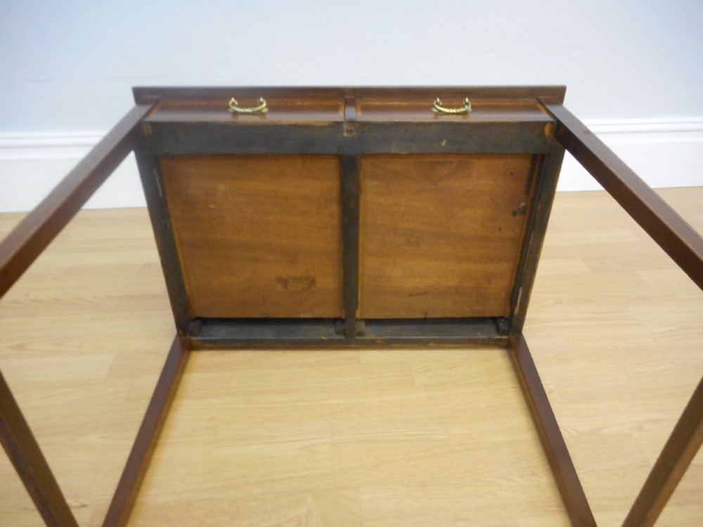 Antique Mahogany Writing Table View XII