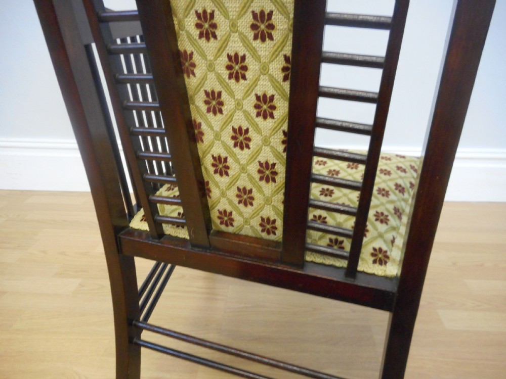 Antique Arts & Crafts Arm Chair View XI