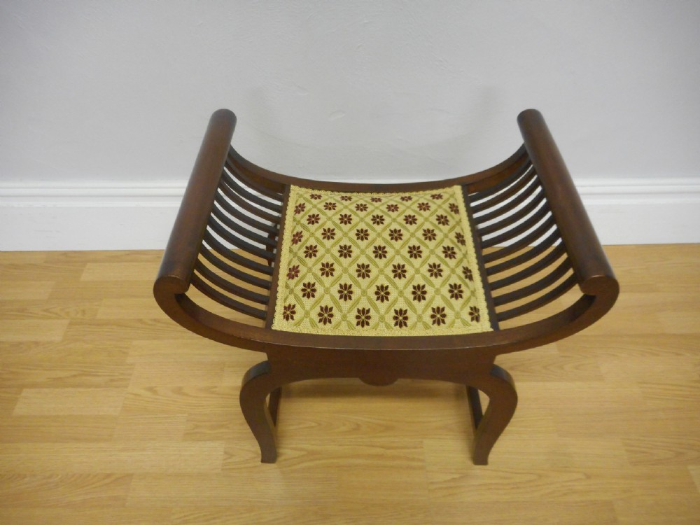 Antique Piano Stool View III