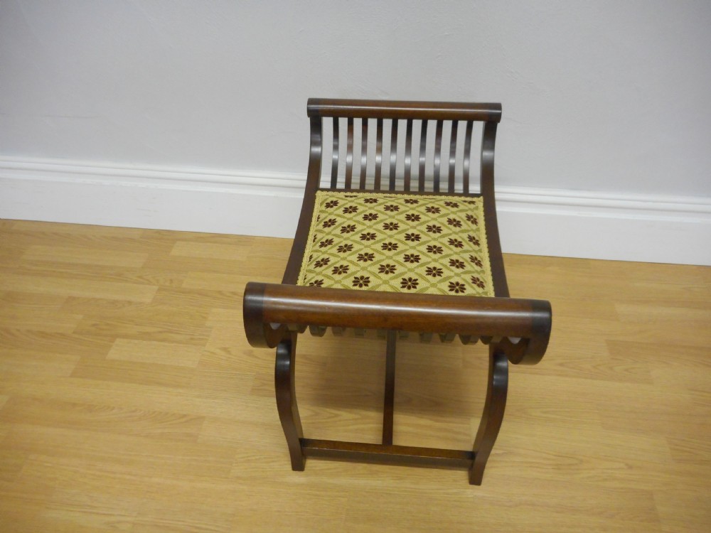 Antique Piano Stool View IV