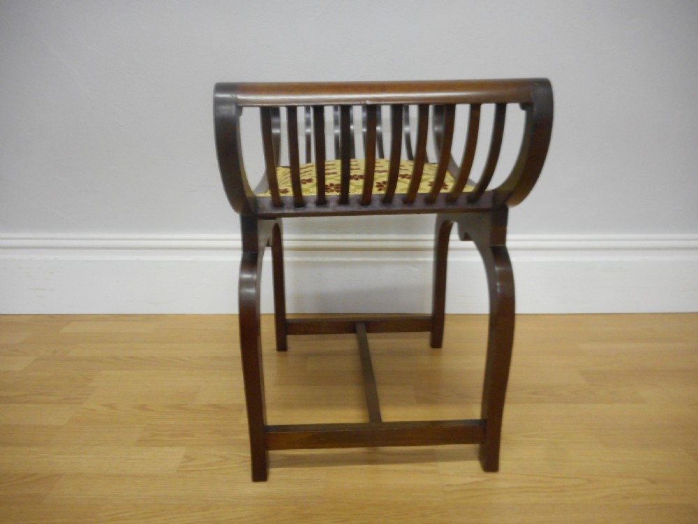 Antique Piano Stool View V