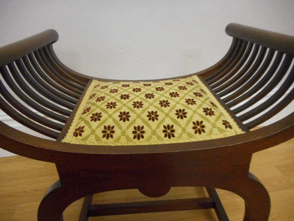 Antique Piano Stool View VIII
