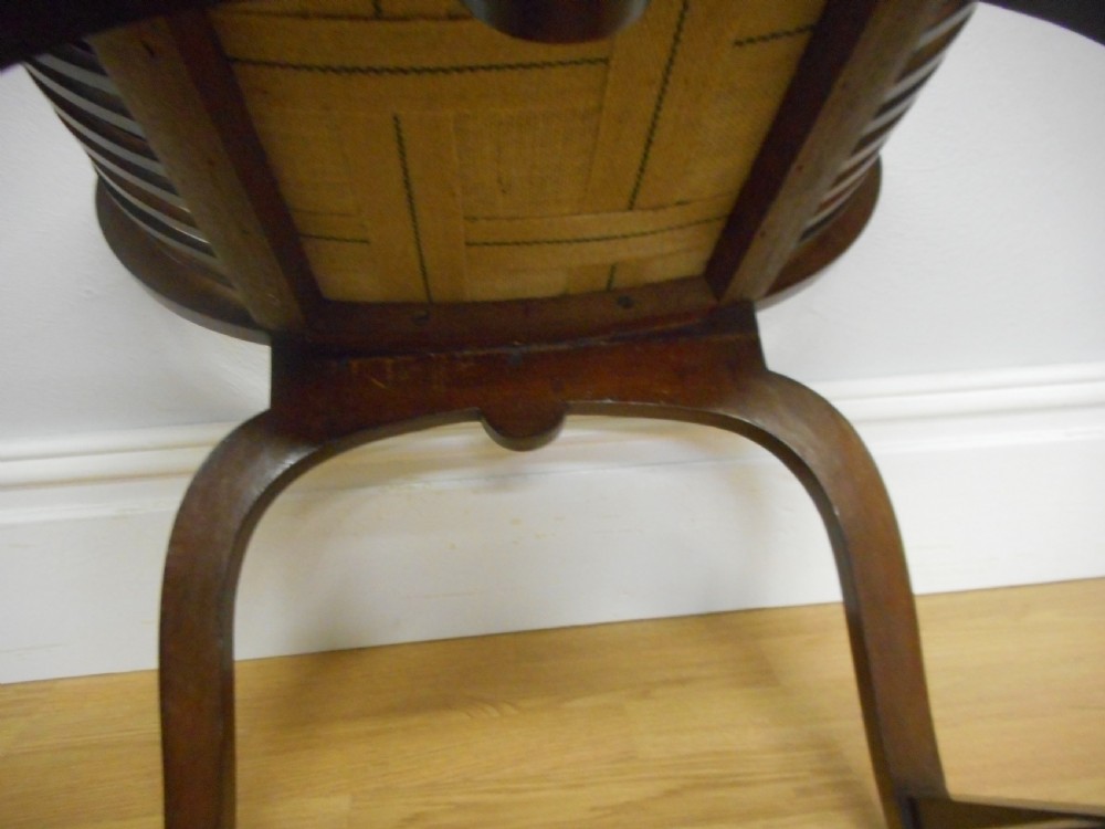 Antique Piano Stool View IX
