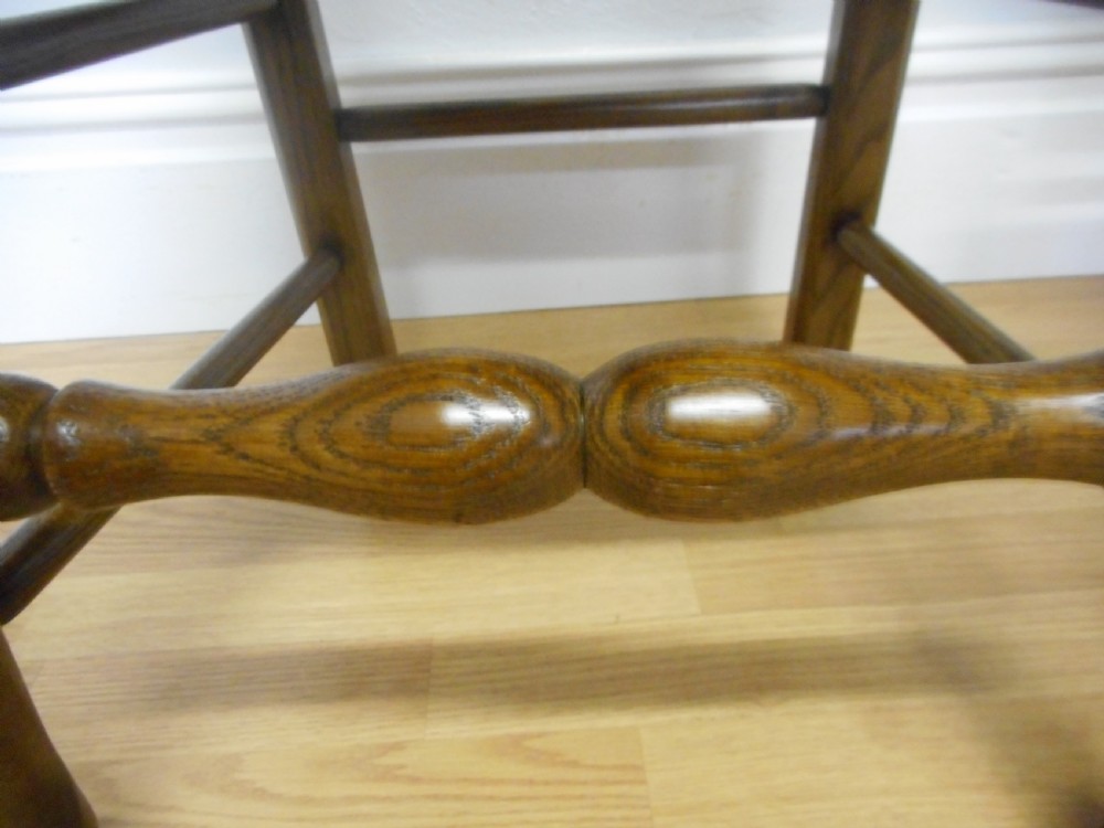 Antique 8 Ladder Back Chairs View III