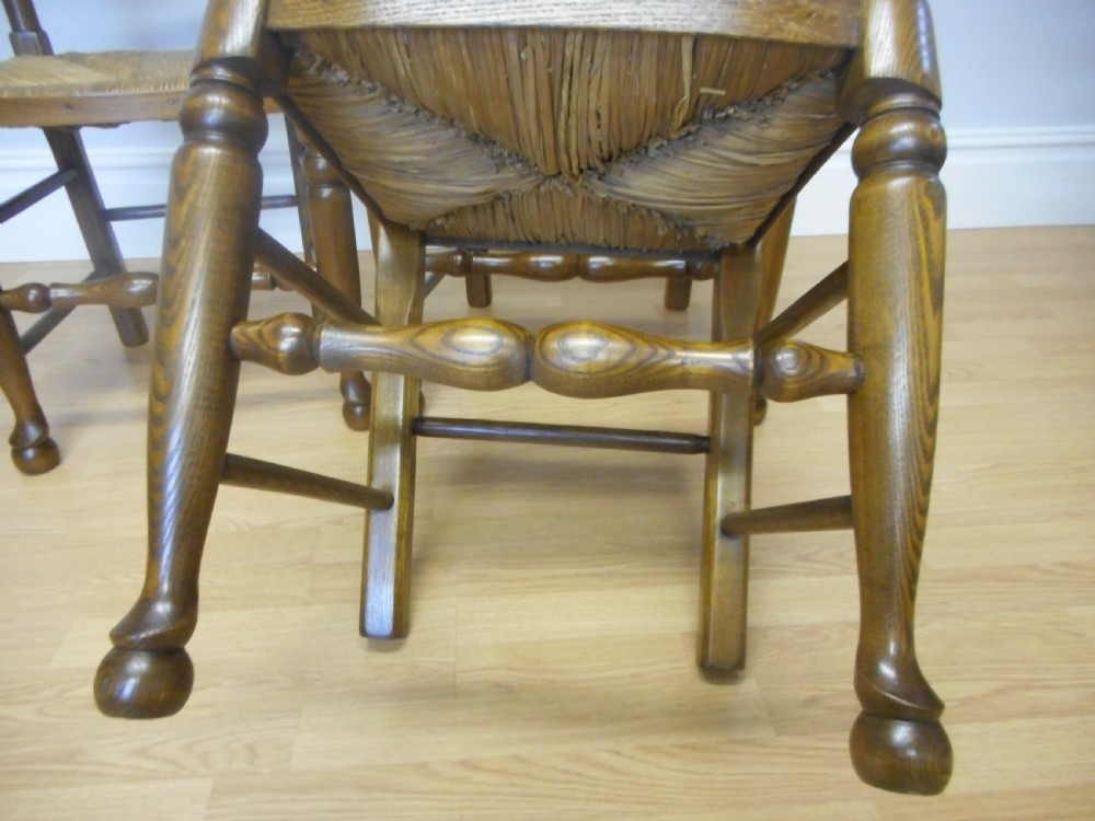 Antique 8 Ladder Back Chairs View VIII