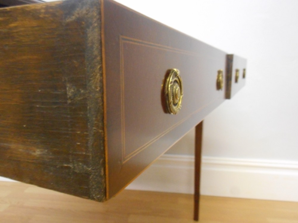 Antique Edwardian Writing Table View IX