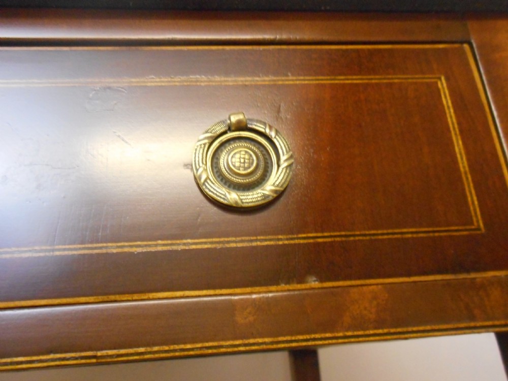 Antique Edwardian Writing Table View XIII
