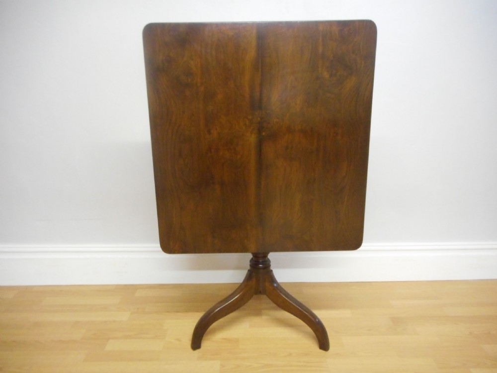 Antique Oak Tri-pod Table View II