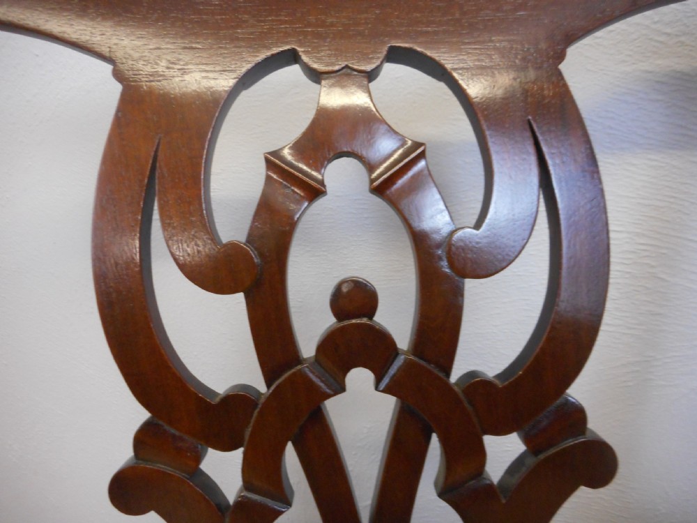 Antique Set of 6 Chippendale Dining Chairs View XI