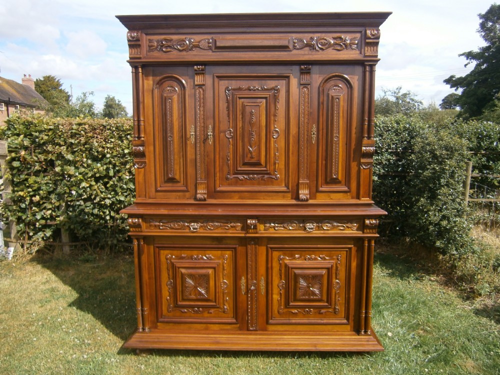 Antique French House Keepers Cupboard View II