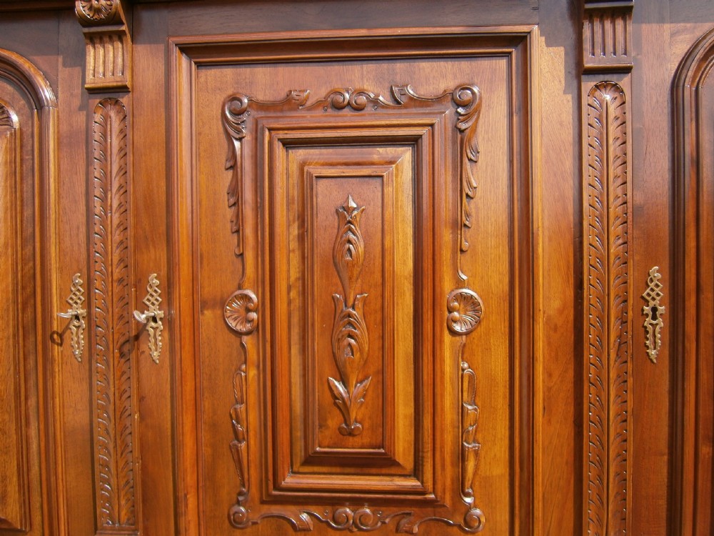 Antique French House Keepers Cupboard View V