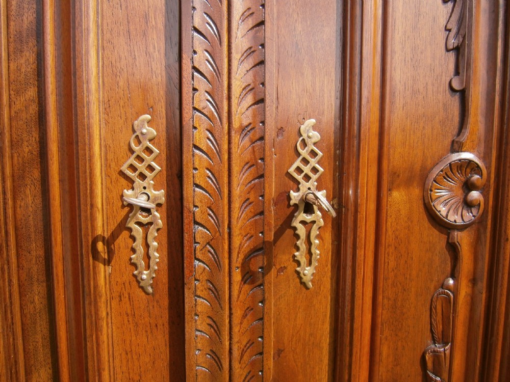 Antique French House Keepers Cupboard View X