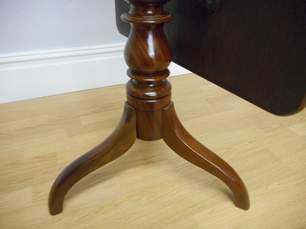 Antique George III Tri-pod Table View VIII