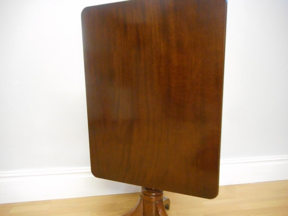 Antique George III Tri-pod Table View X