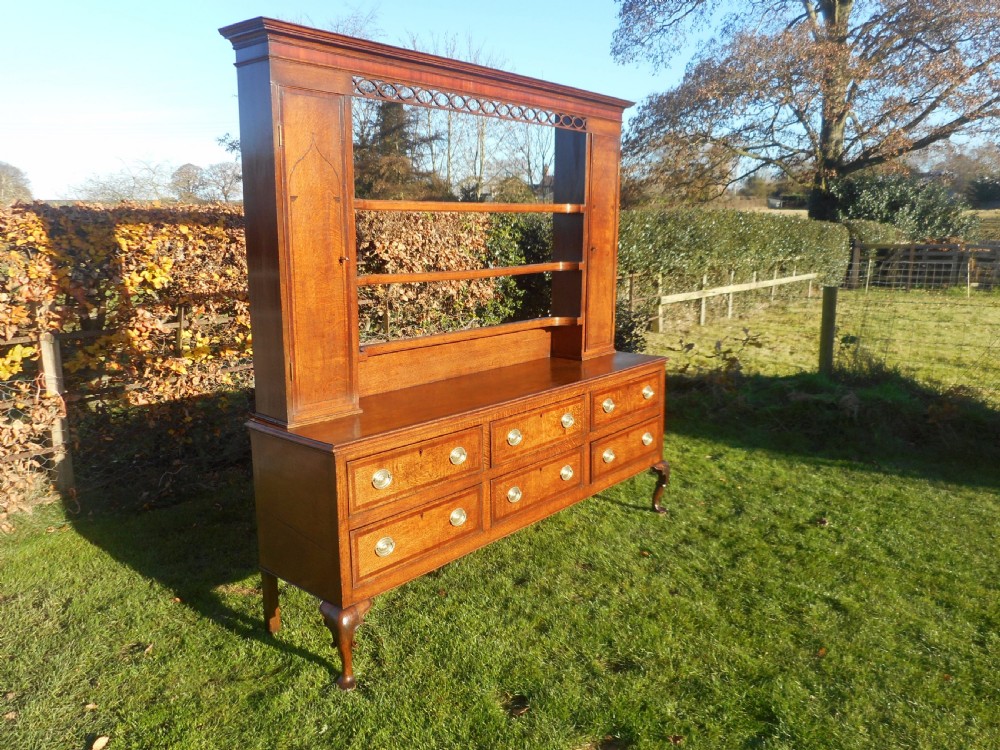 Antique Welsh Dresser And Rack
