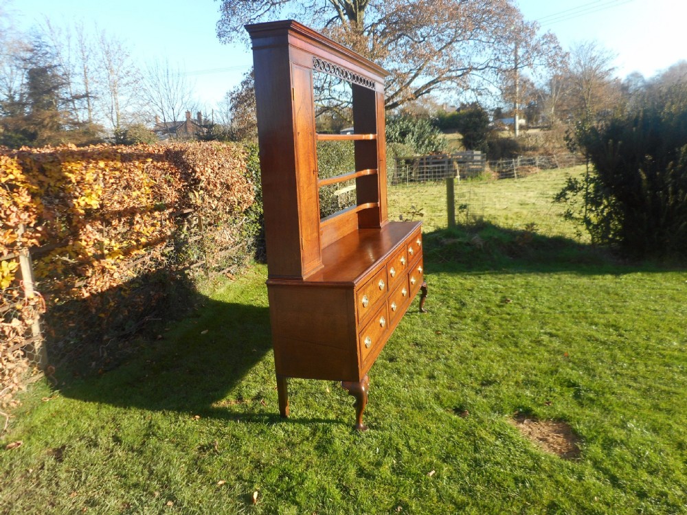 Antique Welsh Dresser And Rack View V