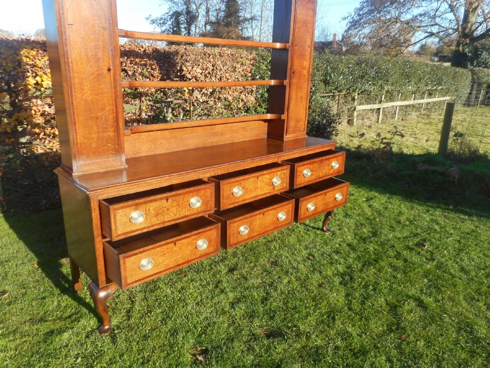 Antique Welsh Dresser And Rack View XV