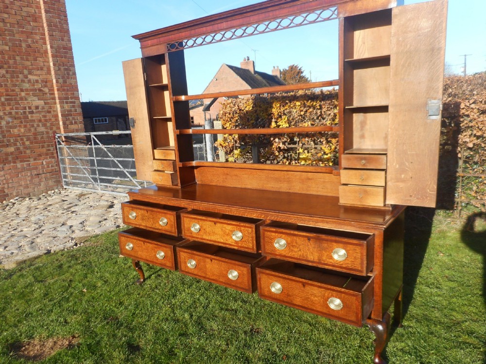 Antique Welsh Dresser And Rack View XVI