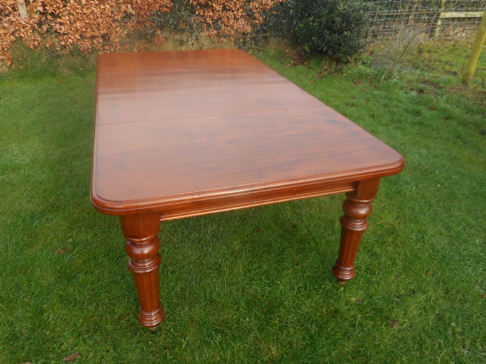  Victorian Mahogany Dining Table View X