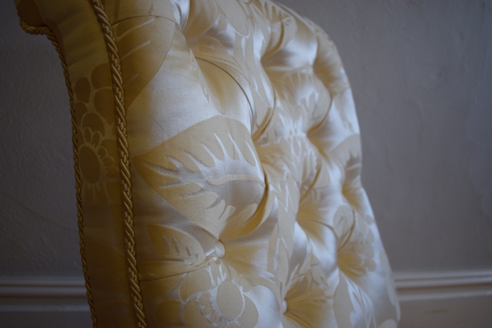 Antique Victorian Button Back Chair View VIII