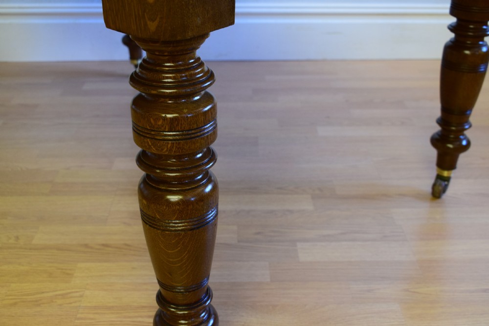 Antique Victorian Dinning Table View III