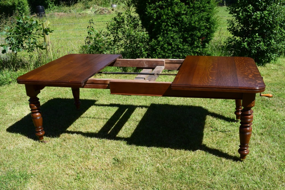 Antique Victorian Dinning Table View X