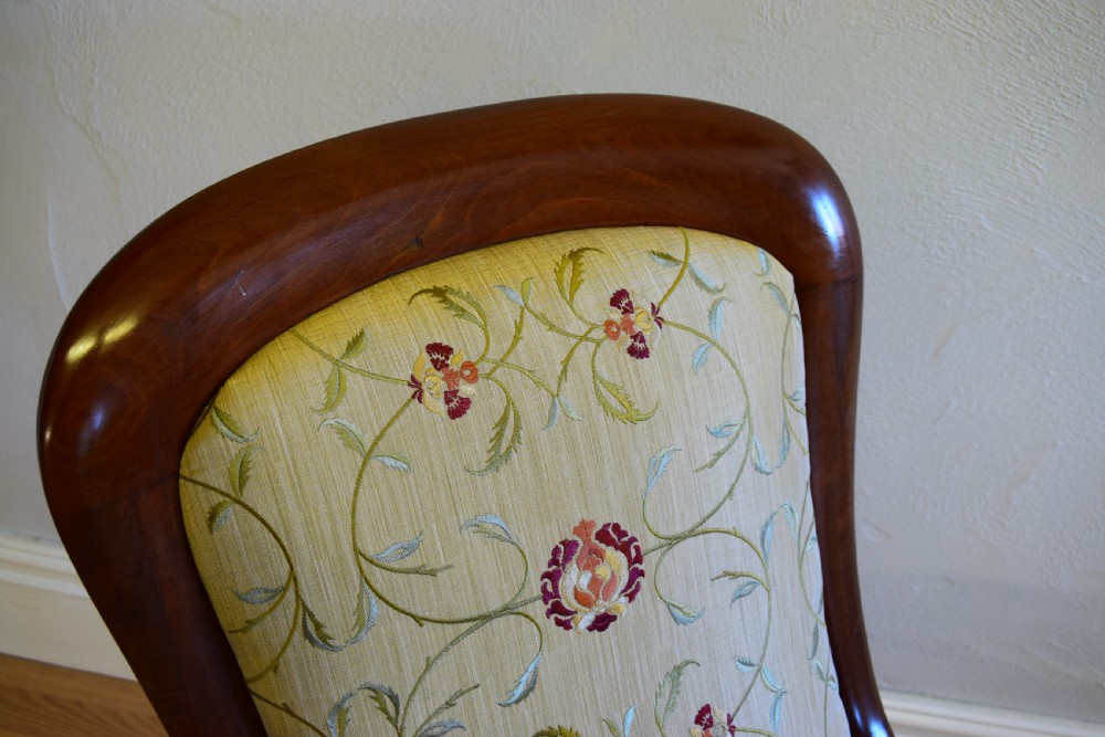 Antique Victorian Rocking Chair View V