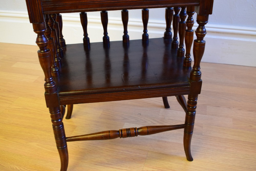 Antique Victorian Bedside Cabinet View IX