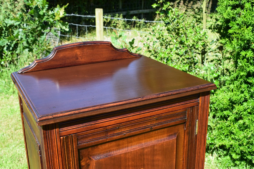 Antique Victorian Bedside Cabinet View XIV