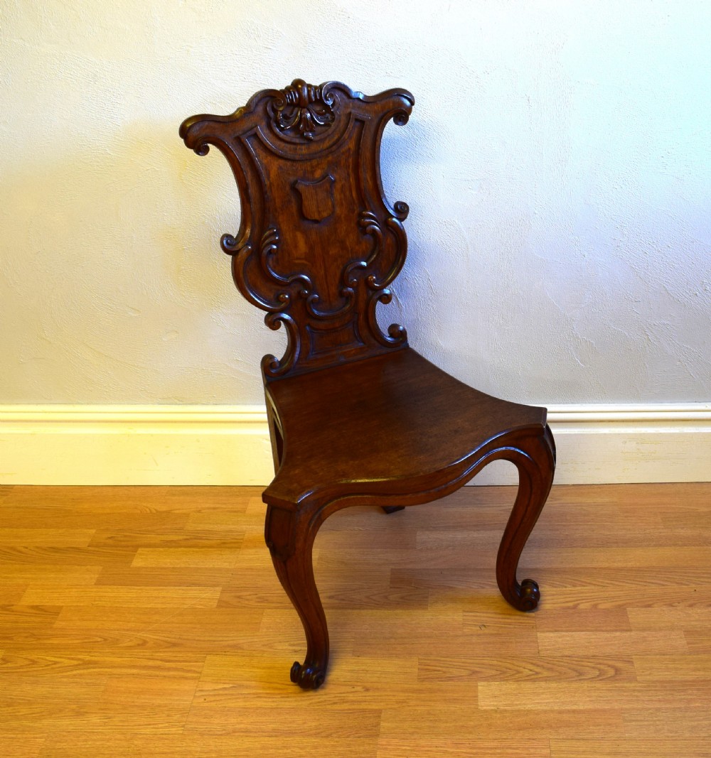 Antique Victorian Hall Chair View III