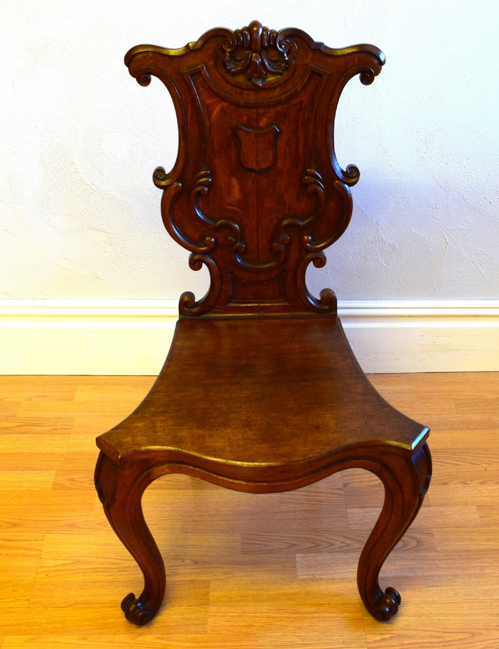 Antique Victorian Hall Chair View IV