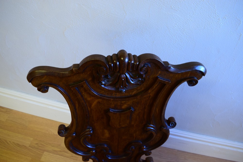 Antique Victorian Hall Chair View VIII