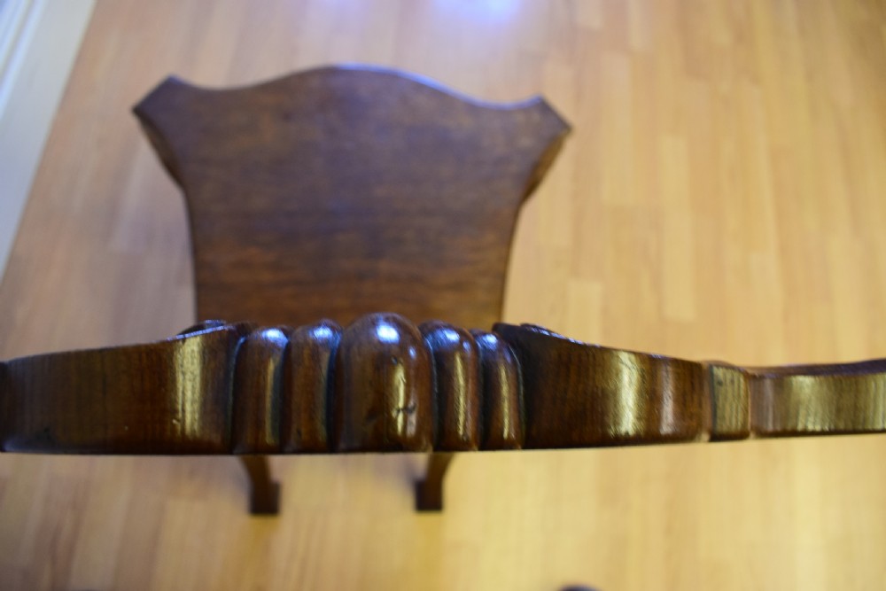 Antique Victorian Hall Chair View IX
