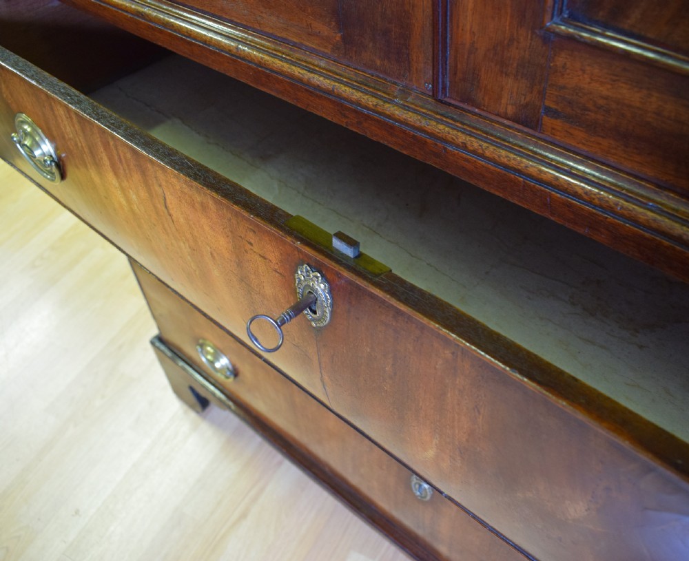 Antique Georgian Period Linen Press View XII