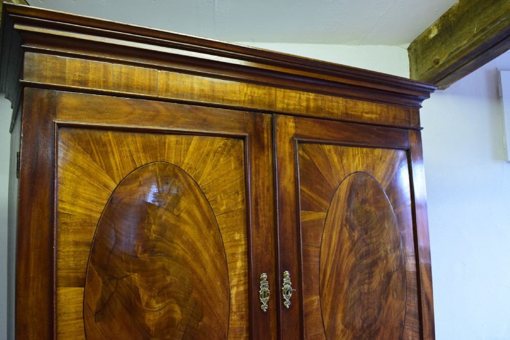Antique Georgian Period Linen Press View XVI
