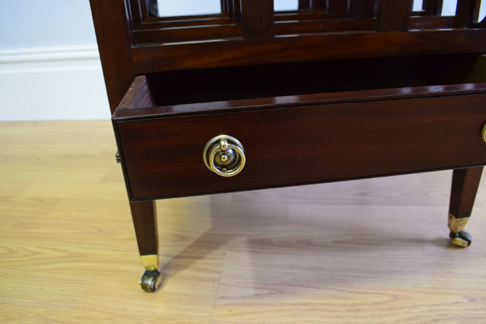Antique Canterbury in Mahogany View VII